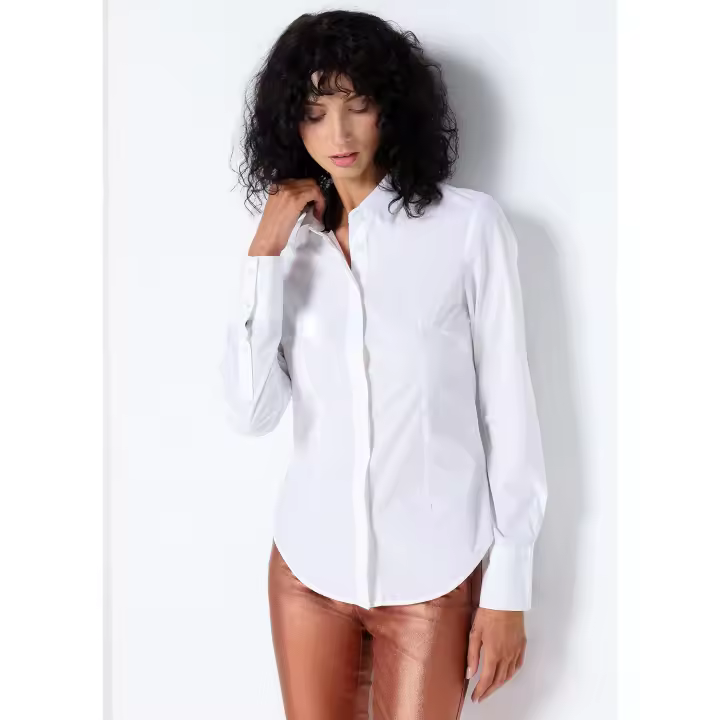 Victorio & Lucchino - Camisa manga larga con estructura fil a fil - 1