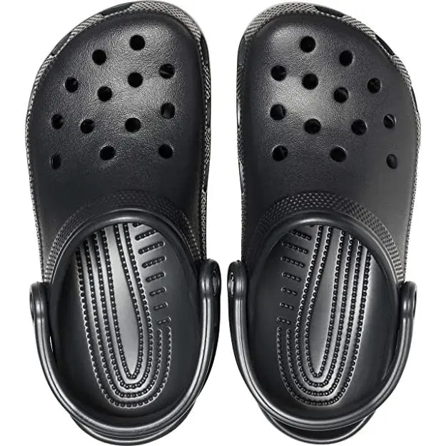 Crocs Classic U Clogs Zuecos  de Adulto Unisex Color Negro - 1