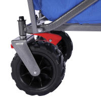 AREBOS Carro de Mano con Techo Plegable y Bolsa XXL | Ruedas Giratorias de 360° - details 17