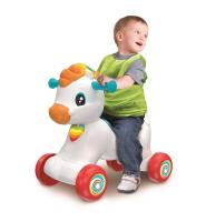 Clementoni - 61556 Tito, el Caballito Caballito balancín y correpasillos con música, Canciones y contenidos educativos: números, Letras, para bebés a Partir de 12 Meses - details 3