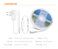 Tira De LED COB Brillante Y Inteligente Tuya 24V 10m RA90 Dimmable Compatible Con Alexa Y Google Home Iluminación Para Cocina Decorativa - details 1