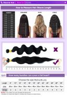Extensiones De Cabello Humano Clip in Remy Textura Recta Pelo Brazileño 8 Piezas Pack Para Mujeres Negras Tejido Completo - details 15