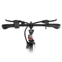 Bicicleta eléctrica plegable DYU, motor de 250W. Batería de 36V 7.5Ah, neumáticos de 16*1.75 pulgadas, velocidad máxima de 25 km/h, alcance máximo de 40 km, frenos de disco delanteros y traseros. Pendiente máxima de 15 grados, resistencia al agua IP54 - details 4