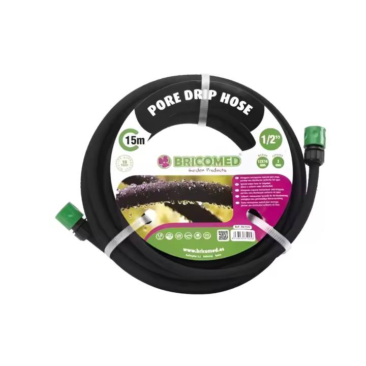 Manguera Microporosa Pore Drip 1/2¨ de 15m - Bricomed - 1