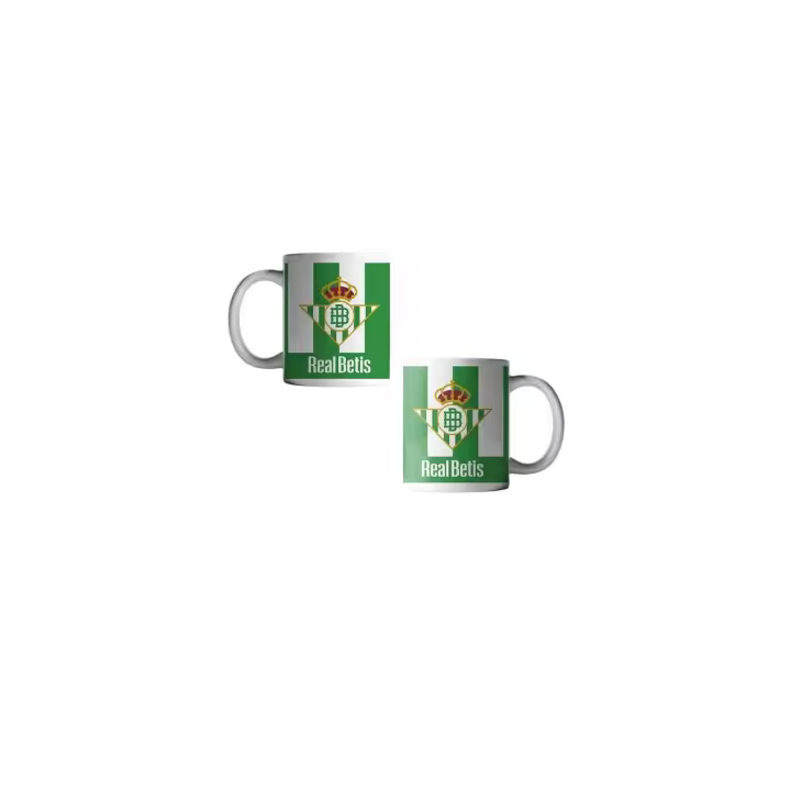 Real Betis CYP - Taza Cerámica Rayas 300 ML - 1