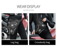 Bolsa De Brazo Para Motocicleta WOSAWE Multi-Función Reflectante De Poliéster Para Actividades Al Aire Libre Y Viajes - details 9