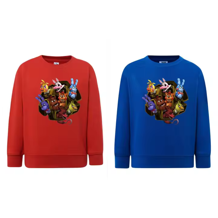 Sudadera de niño sin capucha - Five Nights at Freddy's - Marca JHK - Algodón /Poliéster - Cuello Redondo - 1