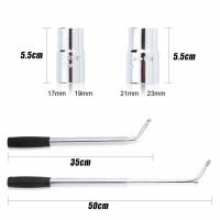 Llave De Desmontaje Extendible Profesional Con Soporte Para Neumáticos Y Tornillos De Ruedas 17mm 19mm 21mm 23mm Herramientas Para Reparaciones De Coches - details 3