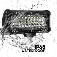 Luz De Trabajo LED De 7 Pulgadas Para Jeep Barra De Iluminación Offroad Barco Camión Tractor SUV ATV 12V 24V Resistente Al Agua - details 6
