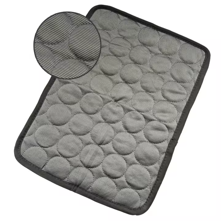 Alfombra Para Mascotas De Verano Alivio Del Calor Silla Fría Sensación De Hielo Transpirable Alfombra Para Perros Y Gatos - 1
