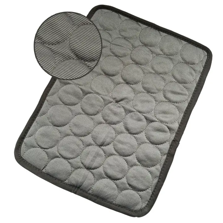 Alfombra Para Mascotas De Verano Alivio Del Calor Silla Fría Sensación De Hielo Transpirable Alfombra Para Perros Y Gatos - 1
