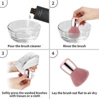 Cepillo De Pulverizaci\u00f3n Para Uñas Redondas Grande Eliminador De Polvo De Acrylico Y Pówer De Esmalte UV Accesorios De Manicura - details 6