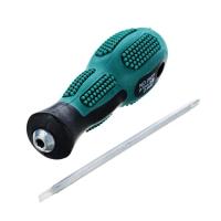 Clavija De Tornillo Doble Uso Con Mango 3x75mm Herramientas Para Jardín Y Hogar Equipo De Trabajo Nutricionistas Clavija De Tornillo Cruzada Y Aplanada Acero Cromo Vanadio Antideslizante - details 4