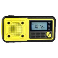 Solar de mano de generación de Energía DE EMERGENCIA multitifción AM / FM / WB radio the interior recargable Treasure Luz de Lectura SOS - details 1