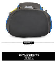 Mochila clásica de 40L para exteriores para hombre y mujer, bolso de viaje impermeable de alta calidad, Mochila deportiva informal de retales - details 29