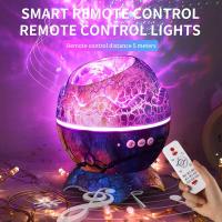 Proyector De Galaxia Con Huevo De Dinosaurio Y Control Remoto Altavoz Bluetooth Luz Nocturna LED Proyección Estelar Regalo Para Niños - details 0