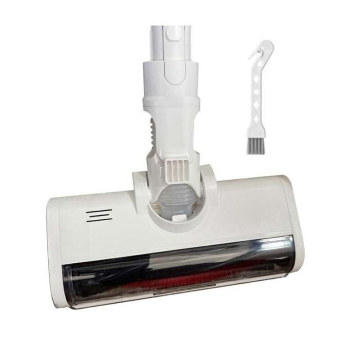 Para Xiaomi K10/G10 Xiaomi 1C/Dreame V8/V9B/V9P/V11/G9 Aspiradora Cepillo de piso eléctrico Cabezal de limpieza Cepillo Luz LED（El espaciado interno de la interfaz es de 5,8 mm y la distancia central es de 10 mm.