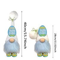 Adorno Decorativo De Pascua En Miniatura Nahuelhut Doll Gnome Con Conejo Ideal Para Decoración De Escritorio Pack De 1 - details 7