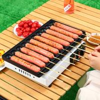 Sartén para salchichas de 6/10 rejas para uso interno y exterior plato molde para hot dogs para fiestas de BBQ en casa - details 3