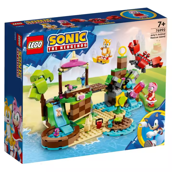 LEGO SONIC - ISLA DE RESCATE DE ANIMALES DE AMY, 76992, TIENDA CON LICENCIA OFICIAL - 1