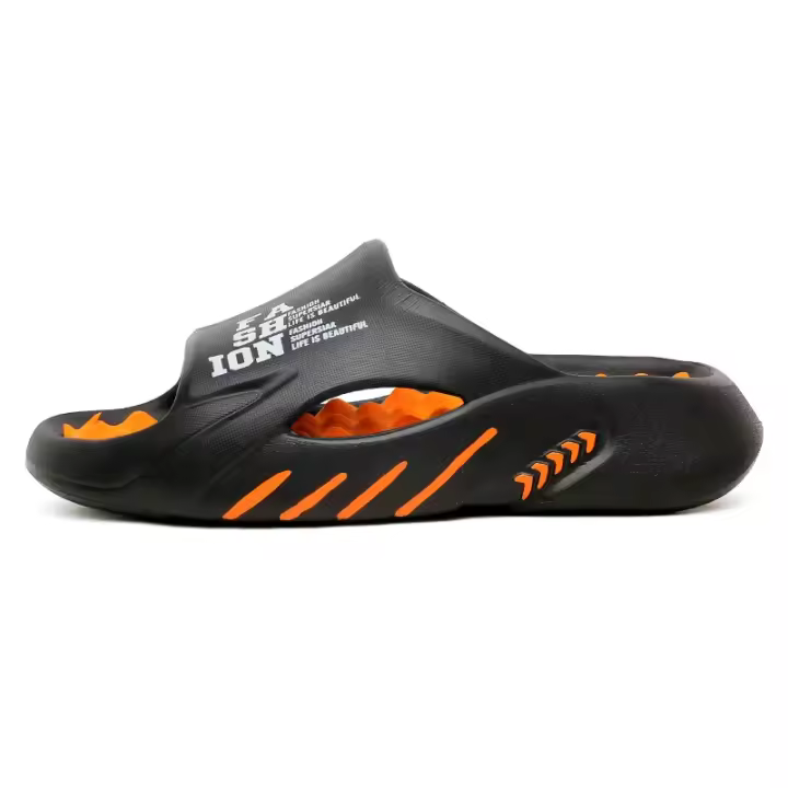Nuevos Pantuflas De Masaje Para Hombre Material EVA Sensación Suave Para El Pie Sandalias Casuales De Playa Plataforma Bajo Suporte - 1