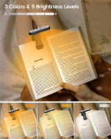 Luz De Lectura Horizontal ET-Head Luz De Libro LED Recargable Dimmer Luz Nocturna Para Cama Luz De Lectura Cuidado Para Los Ojos Con Soporte USB - details 2