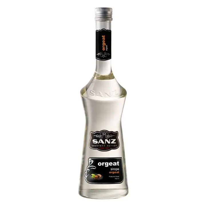 Sirope Orgeat Sanz 70 Cl Sin Alcohol Elaborado con Almendra - Jarabe - 1