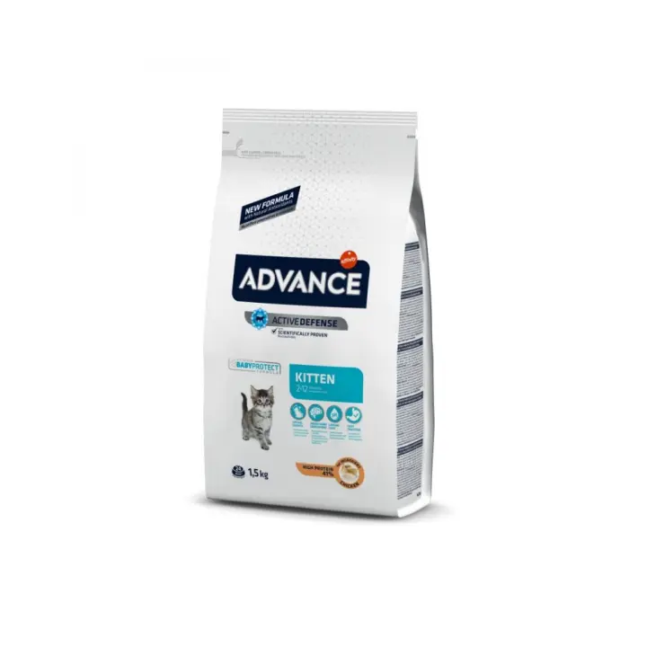 Advance Pienso para Gatitos 1.5 Kg - Refuerza Sistema Inmunológico y Digestión Eficiente - 1