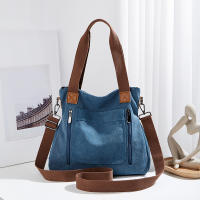 Bolso De Hombro Para Mujer En Lona De Gran Capacidad Bolso Multifuncional De Moda Para Comunicación Al Aire Libre Bolso Cruzado - details 5