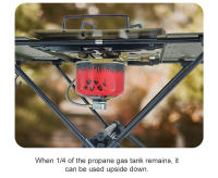 Mesa De Camping WESTTUNE Con Estufa IGT Aluminio Plegable Multifuncional Accesorios Portátil Para Exteriores - details 15