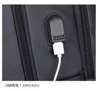 Mochila para ordenador portátil de hombre, informal, para viajes de negocios, de gran capacidad, para estudiantes de secundaria, mochila para viaje de negocios, para hombre - details 36