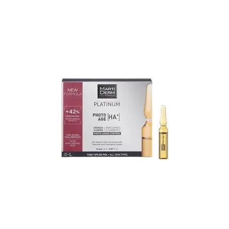 Martiderm Platinum Photo Age - Ampollas Antiedad para el Cuidado de la Piel - 1