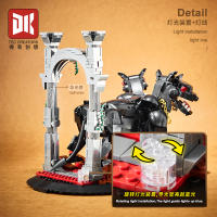 790PCS Cerberus Creativo Con Tres Cabezas Bloques De Construcción Fluffy Juguetes De Construcción Para Niños Regalo Compatible Con Lego Material Plástico - details 4