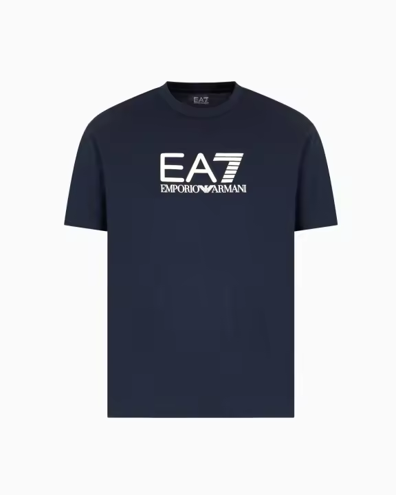 EA7 Visibility Camiseta hombre azul/beige - 1