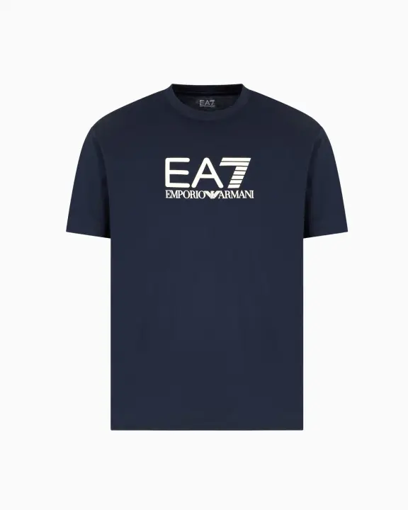 EA7 Visibility Camiseta hombre azul/beige - 1