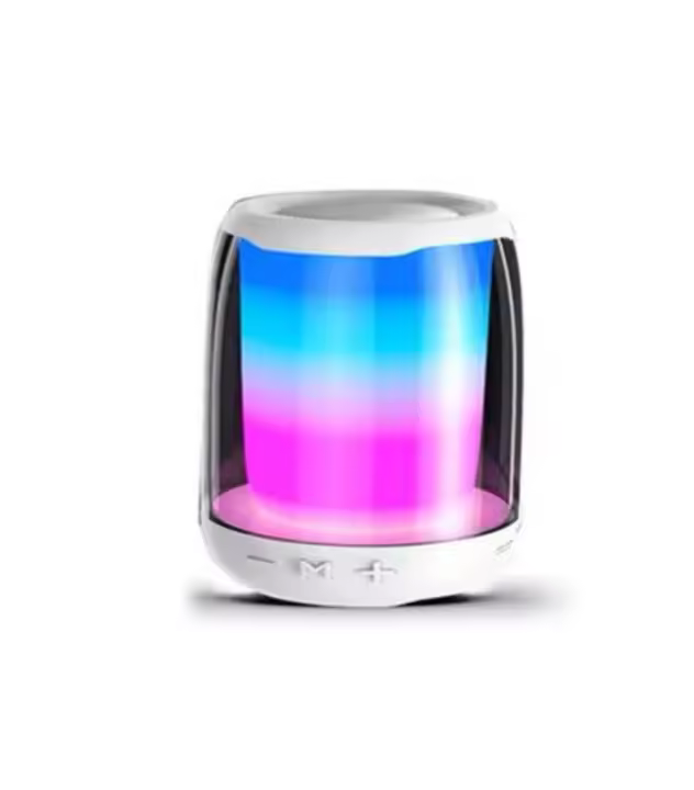 Mini Altavoz De música con Bluetooth, Pantalla Completa, Efecto De Iluminación Colorido, Audio Pequeño - 1