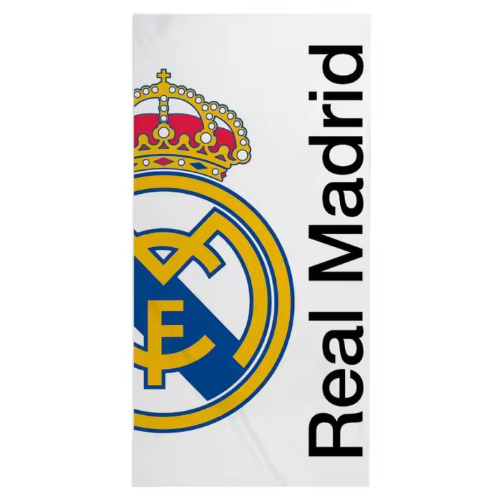 Toalla De Microfibra De Real Madrid Cf 80x190cm. - 1