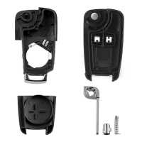 Ociodual Carcasa Mando Llave Compatible Con Modelos Opel/Chevrolet de 2 Botones - details 5