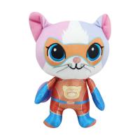 Juego De 4 Peluches De Gatos Super Kitties Anime Muñecos De Peluche Suaves Cristal Azul Verde Amarillo Juguetes Para Niños - details 1