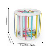 Juguete Educativo Para Bebés Cubo De Actividades Colorido Bloques De Formas Juego De Aprendizaje Para Niños Desde Nacidos Hasta 12 Meses Regalo - details 6