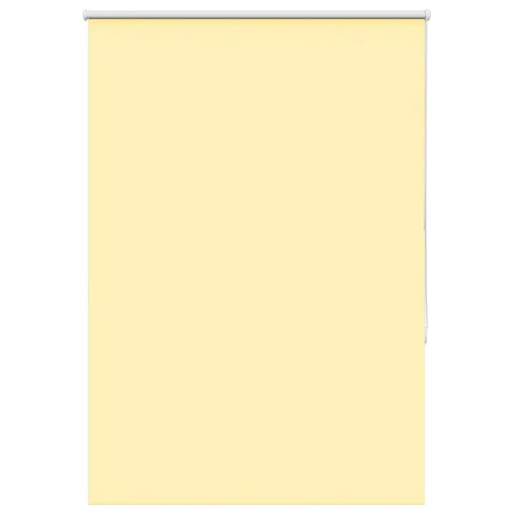 vidaXL Estor Enrollable Opaco Amarillo de Tela en dimension 150 cmx105 cm/150 cmx110 cm/150 cmx115 cm y más | protección solar decorativa para ventanas hogar oficina dormitorio fácil de instalar - 1