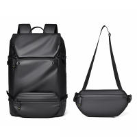 Mochila de gran capacidad, mochila para estudiantes, bolso de viaje, nuevo estilo, tendencia, para negocios, desplazamientos, bolso de pecho de doble propósito, bolso para computadora - details 4