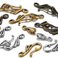 10pcs Cerraduras De Tobogán En Forma De Nota Musical De Zinc De Bronce Antiguo Para Colgantes Y Pulseras De Joyería DIY Metal - details 8