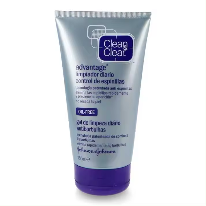 Limpiador Diario Clean&Clear Advantage 150 Ml para Pieles Grasas - 1