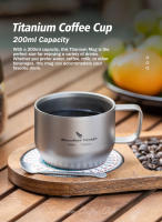 Taza De Café Y Té De Titanio Boundless Voyage Doble Pared Ultraligera Y Duradera Para Viajes Portátil Ti3086D - details 3