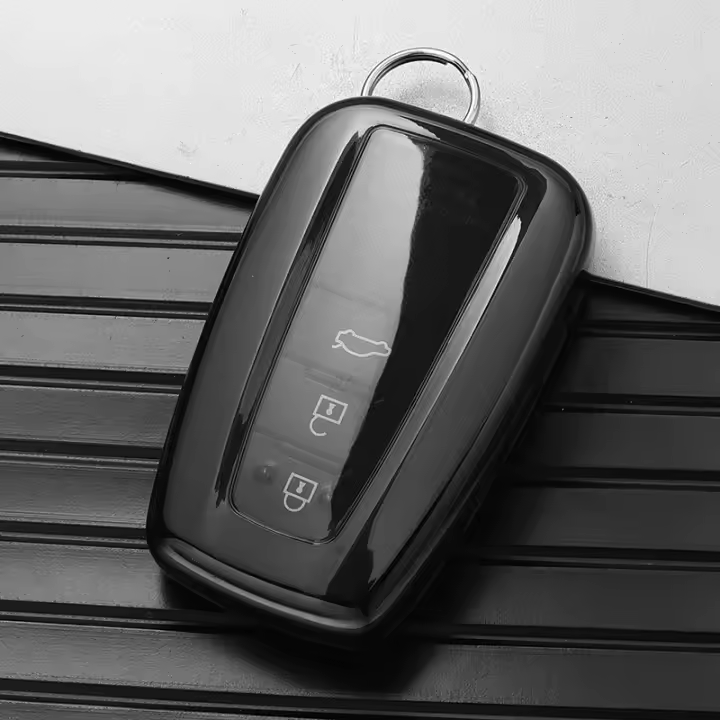Funda Protectora Para Llave De Coche TPU Suave Cubierta De Carcasa Para Automóvil Accesorios Para Toyota Prius Camry Corolla C-HR RAV4 Prado 2018-2022 - 1
