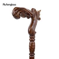 Bastón De Madera Marrón De Moda Para Caminata Decorativo Para Vampirejos Cospaly Fiesta De Halloween Mace Varita Cruz 93cm - details 6
