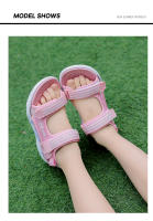 Sandalias De Verano Para Niñas Ligeras Antideslizantes Con Funda Baja Y Suela Suave Cuero PU Cómodo Y Moda Para Playa - details 9