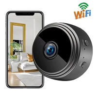 Cámara Mini A9 WiFi Inalámbrica Seguridad Remota Monitoreo Cámara De Video Vigilancia HD Para Hogar Inteligente Compatible Con Tarjeta MicroSD - details 1
