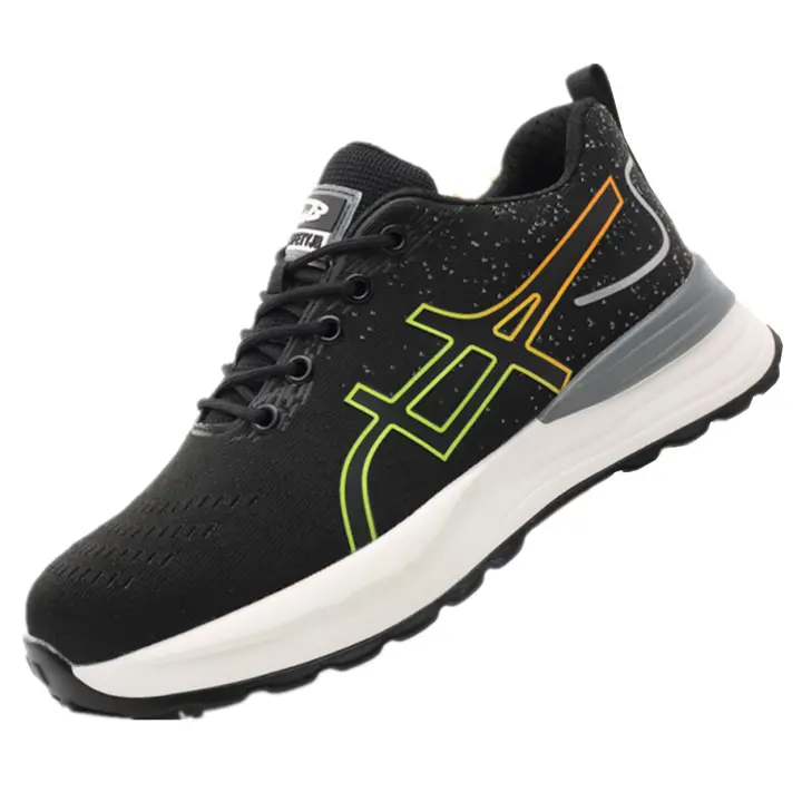 Zapatos de seguridad ligeros para hombres y mujeres, calzado de trabajo antiperforación con punta de acero, protección, primavera y otoño - 1